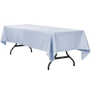 60"x120" Rectangular Polyester Tablecloth - Dusty Blue