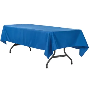 60"x120" Rectangular Polyester Tablecloth - Royal Blue