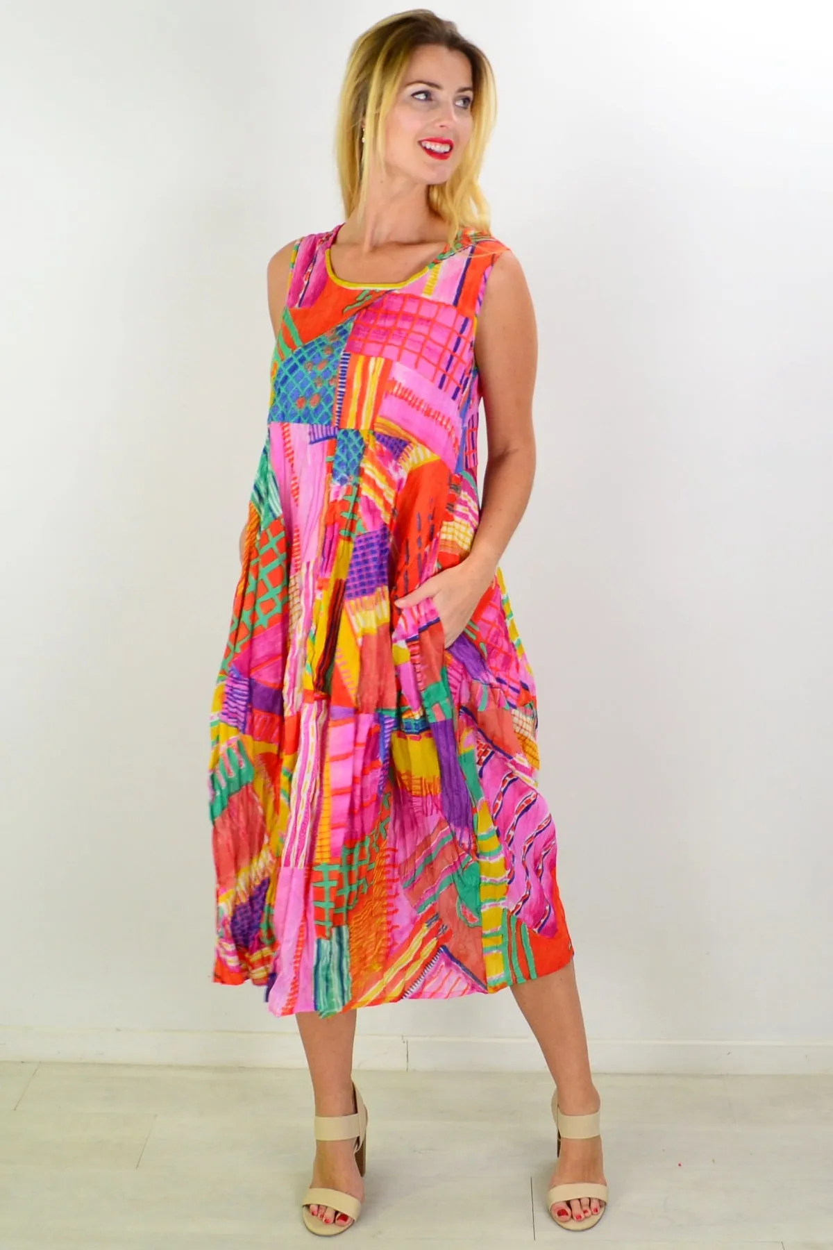 Amalfi Bubble Dress Tunic