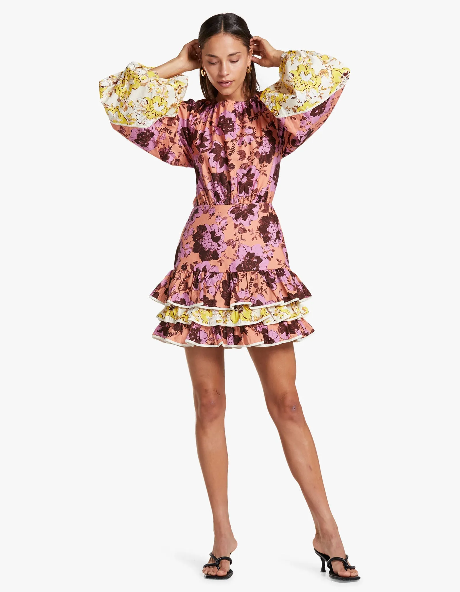 Ana Mini Dress - Floral Mix