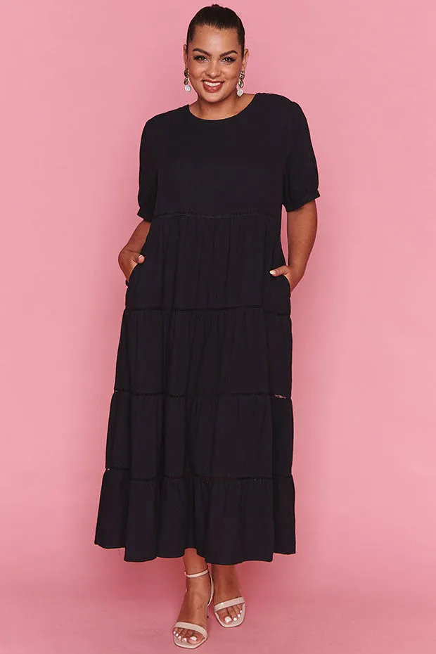 Aurelia Black Dress