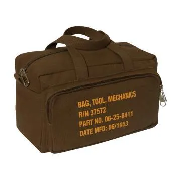 Canvas GI Style Zip Pocket Mechanics Tool Bag