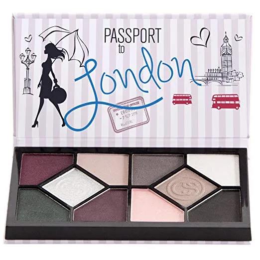 Coastal Scents Passport to London Eye Shadow Palette