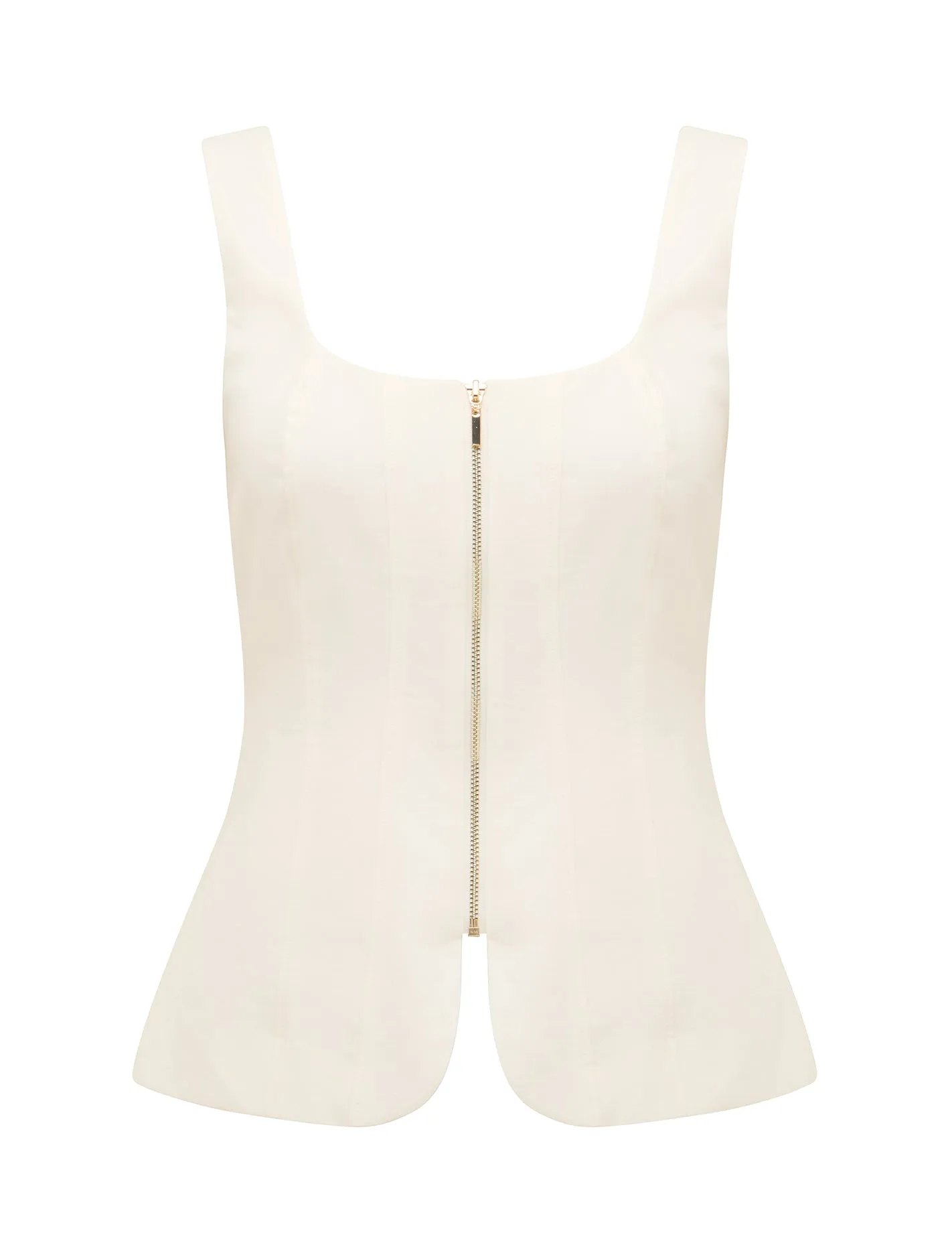 Collins Zip Through Tank Top