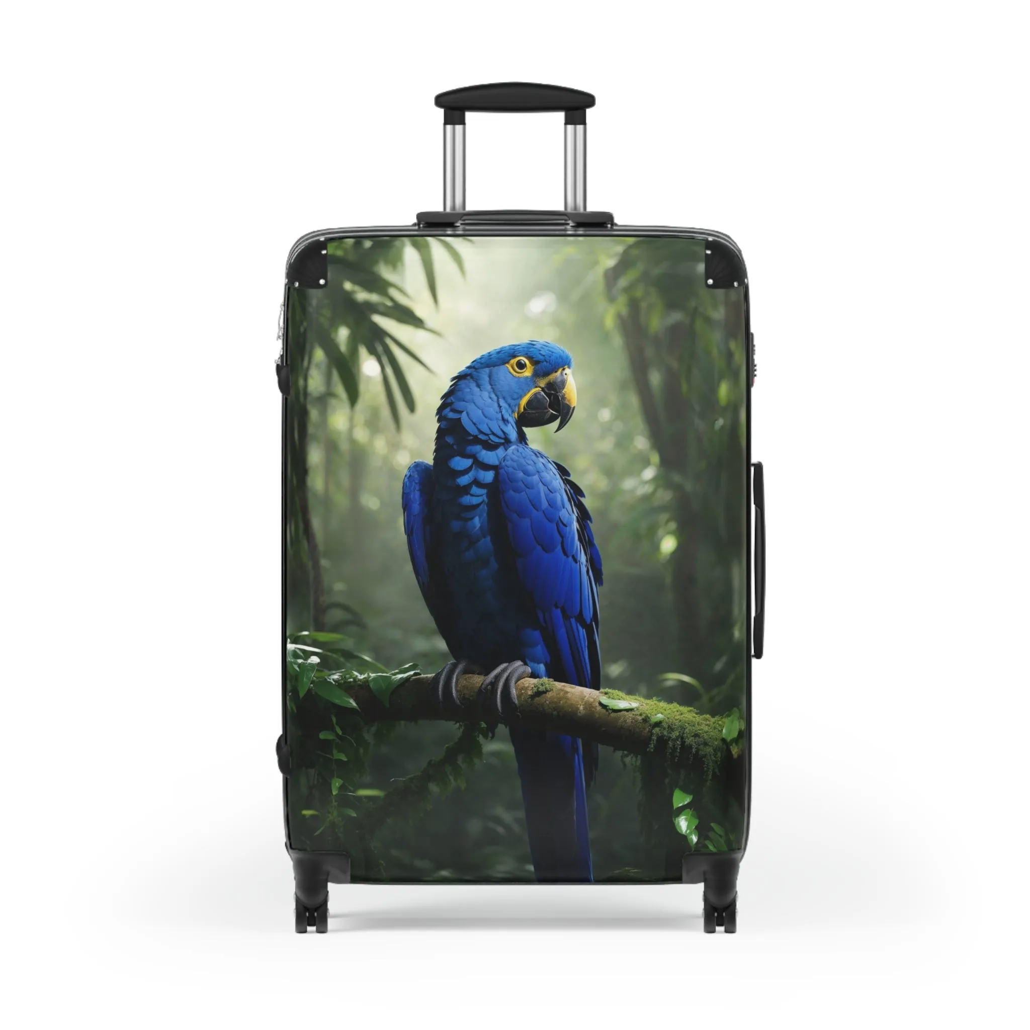 Colorful Parrot Suitcase - Perfect for Travel Enthusiasts