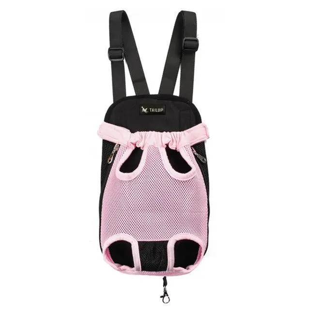 Dog Front Carrier Backpack: Convenient Outdoor Pet Care Bag