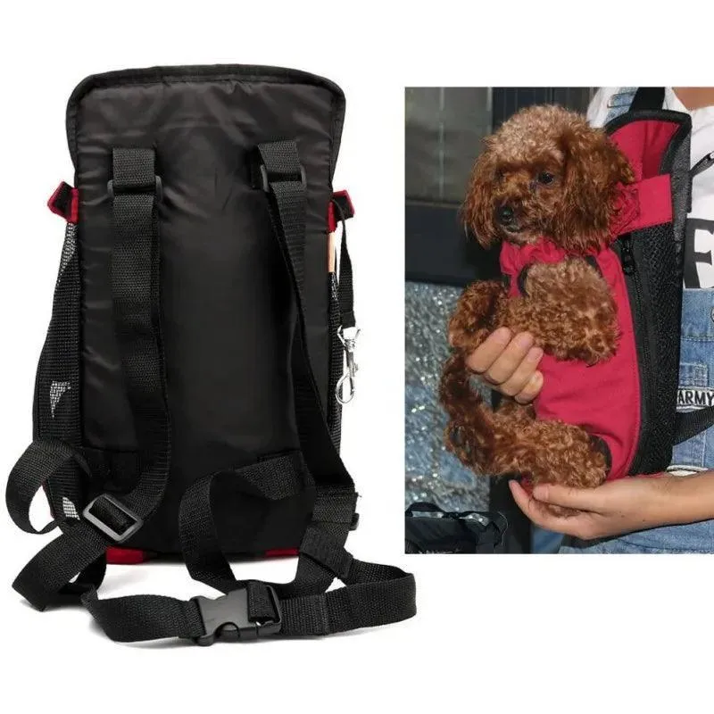 Dog Front Carrier Backpack: Convenient Outdoor Pet Care Bag