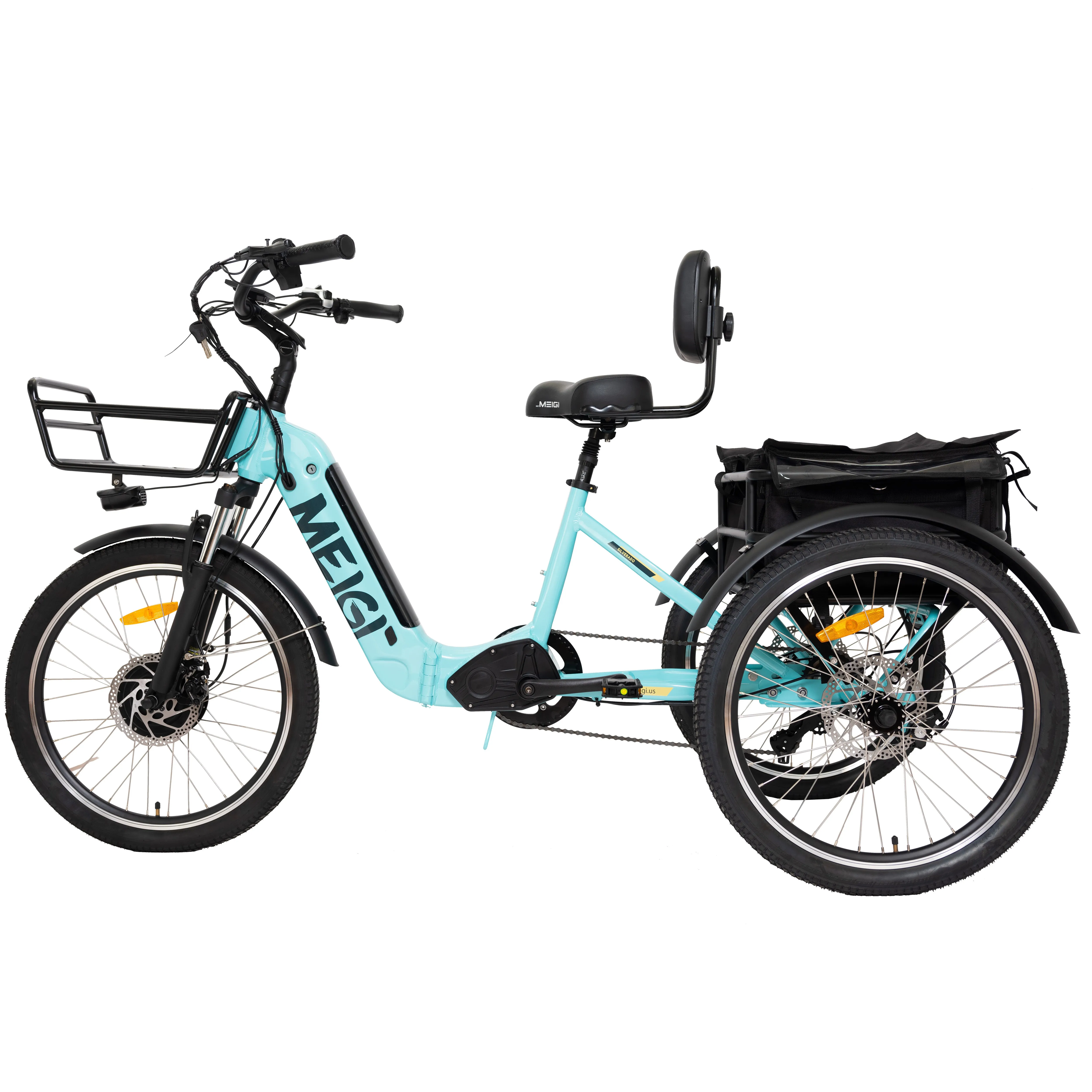 DWMeigi Silverado 48V/13Ah 750W Folding Electric Trike