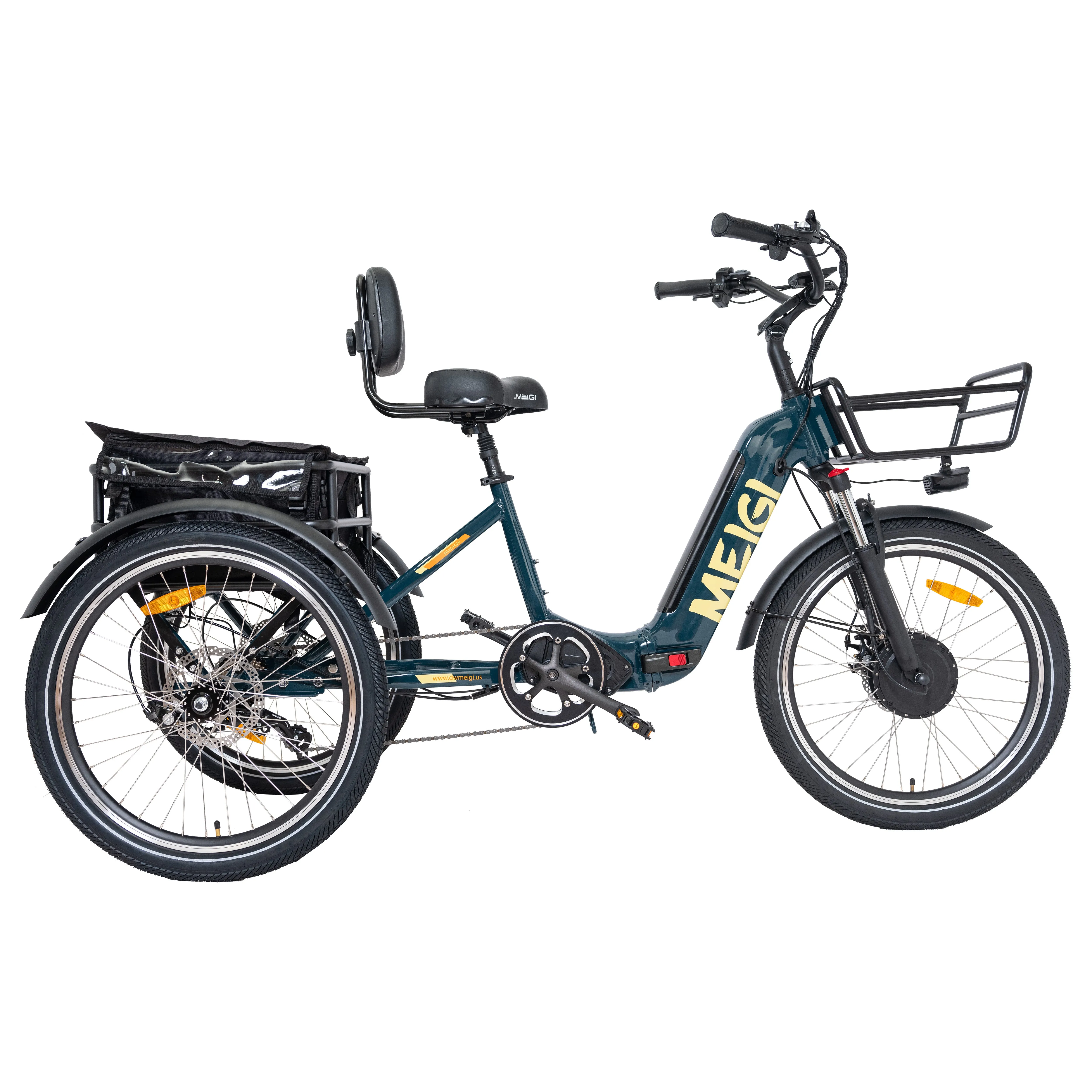 DWMeigi Silverado 48V/13Ah 750W Folding Electric Trike