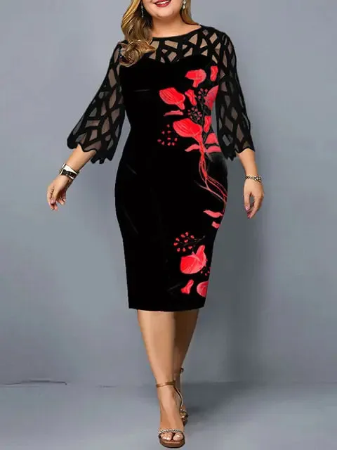 Elegant Plus Size Dress