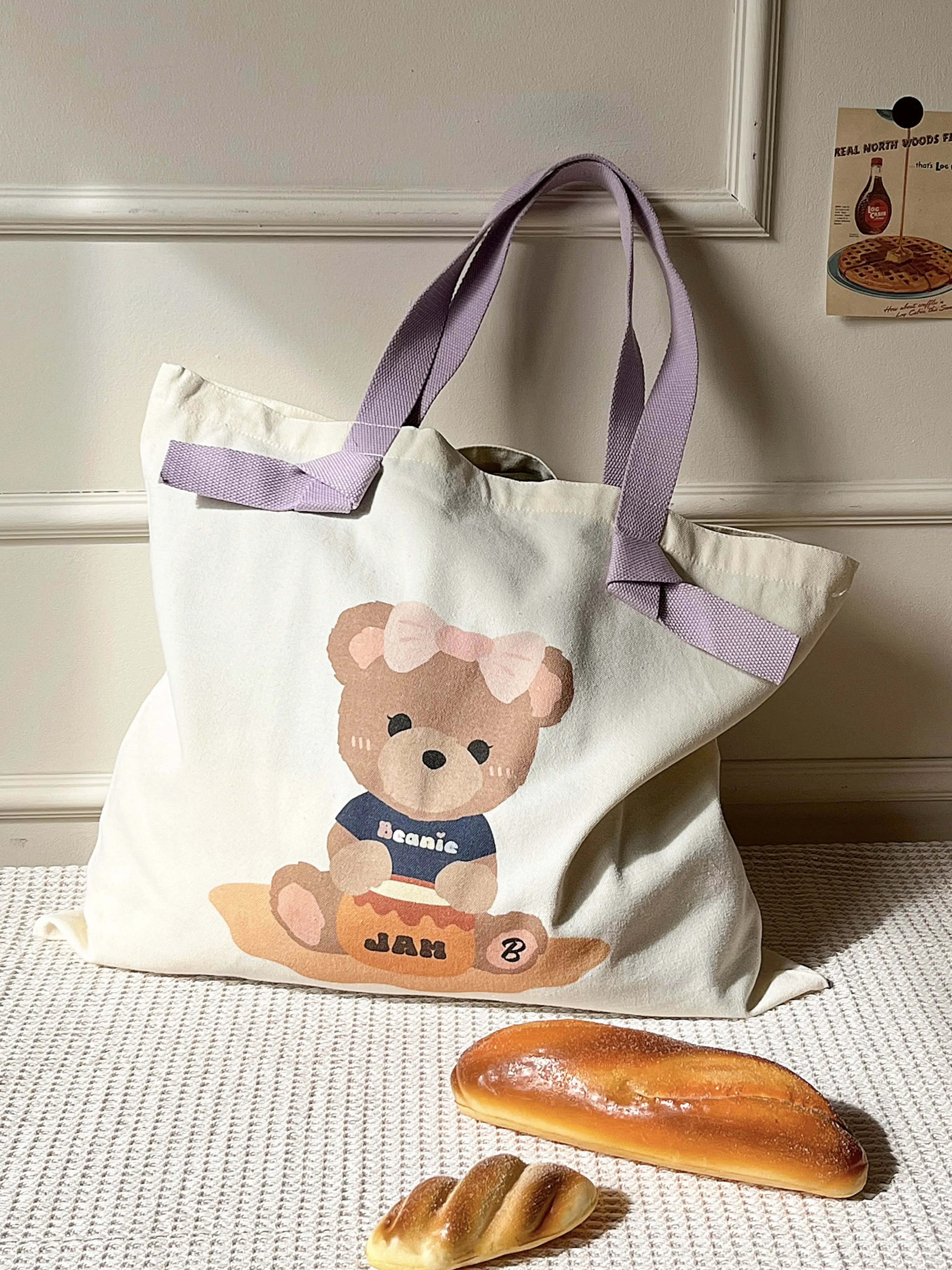 [EM] Toast Tote Bag Collection PURPLE