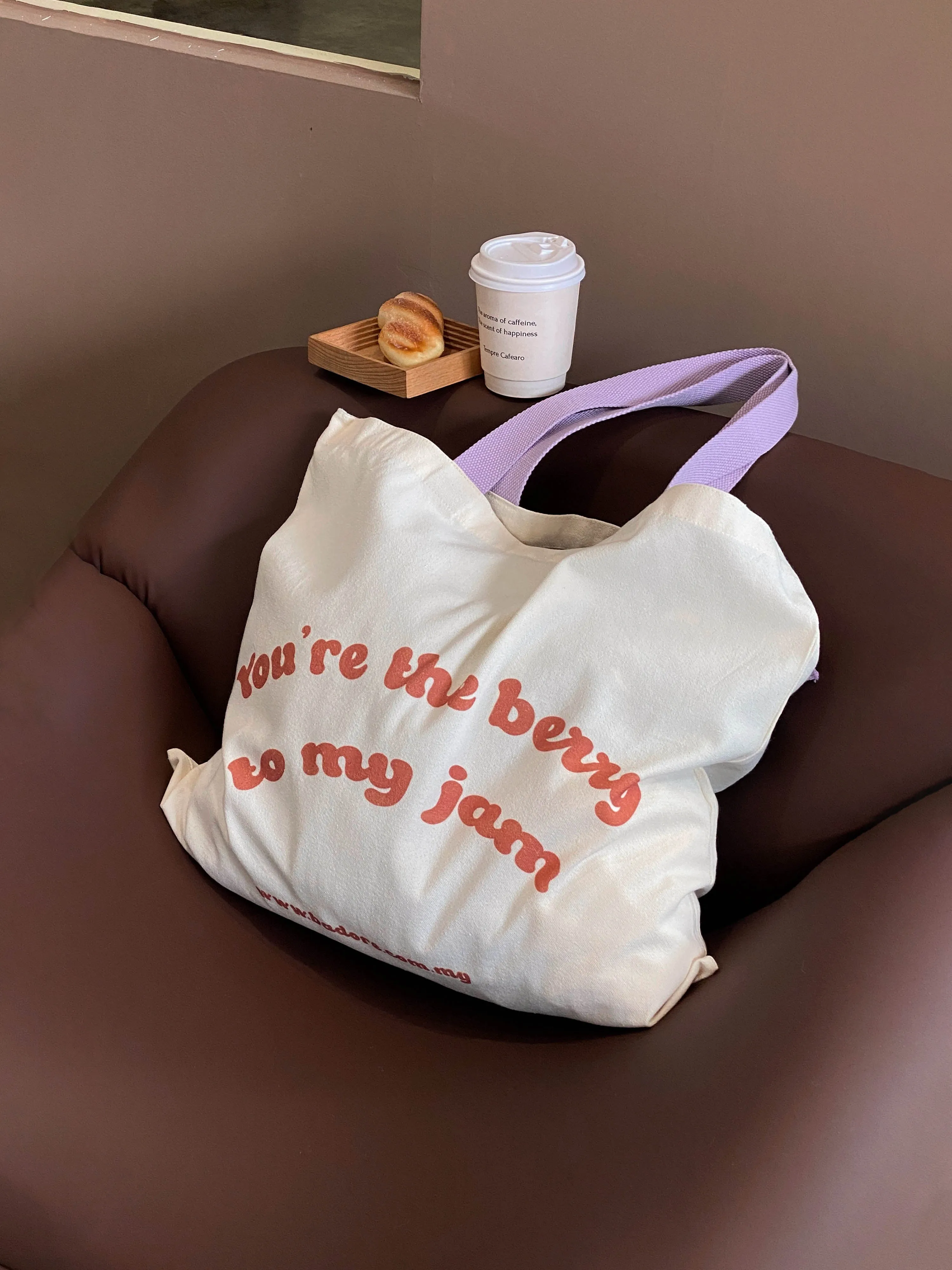 [EM] Toast Tote Bag Collection PURPLE