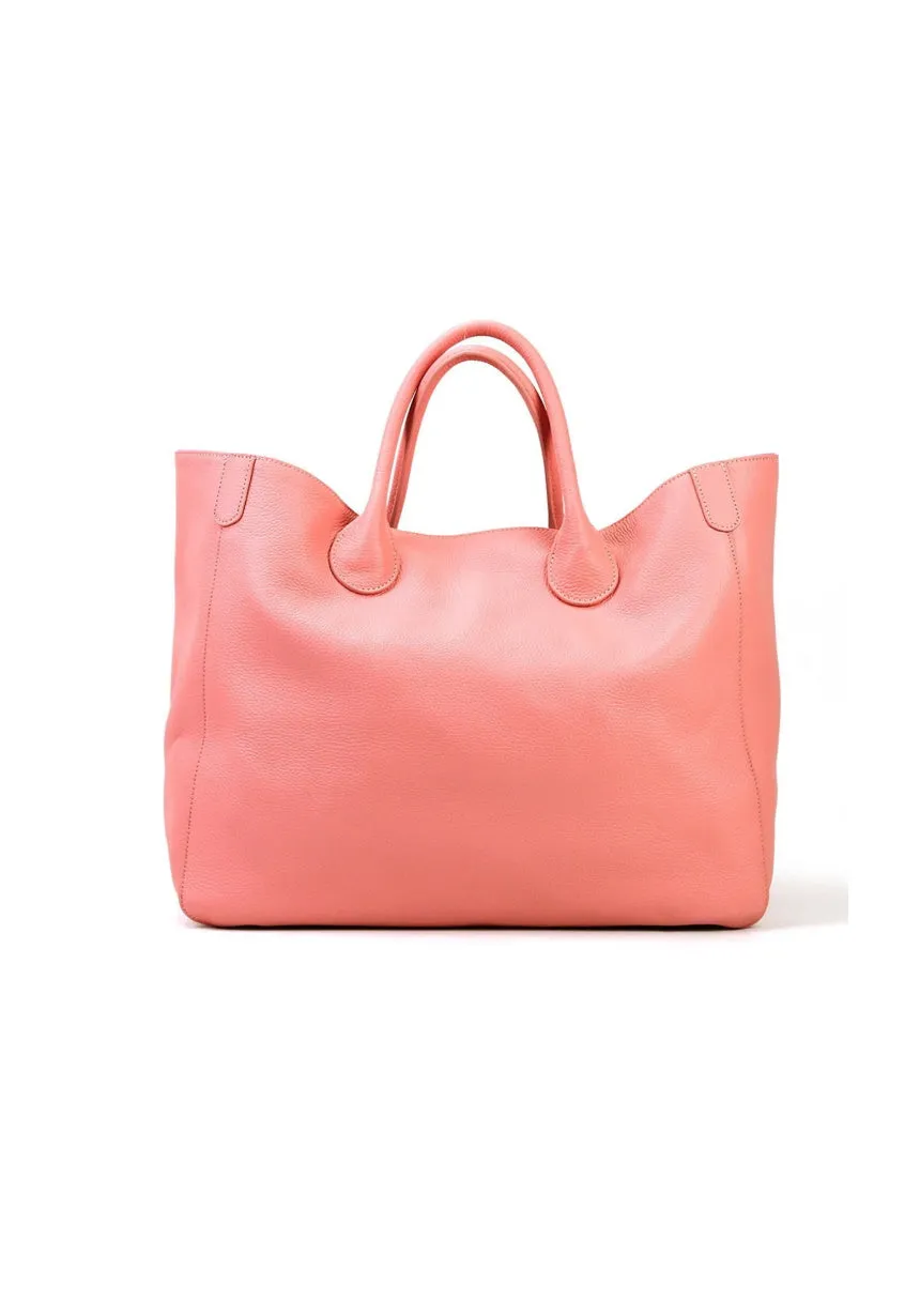 Extra Large  Leather Tote Bag