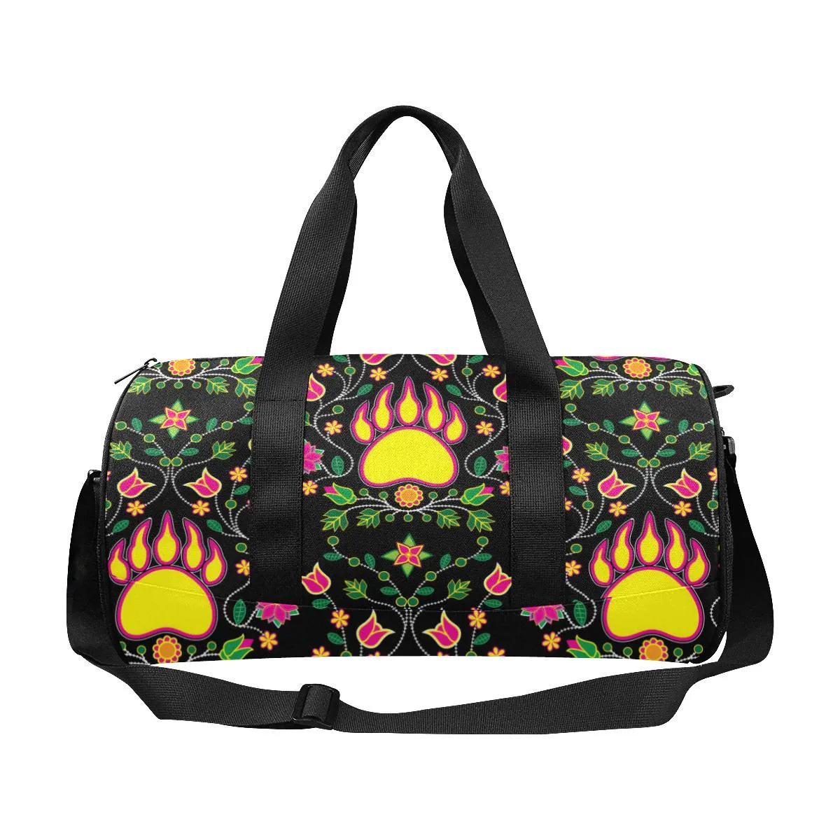 Floral Bearpaw Duffle Bag