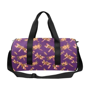 Gathering Yellow Purple Duffle Bag