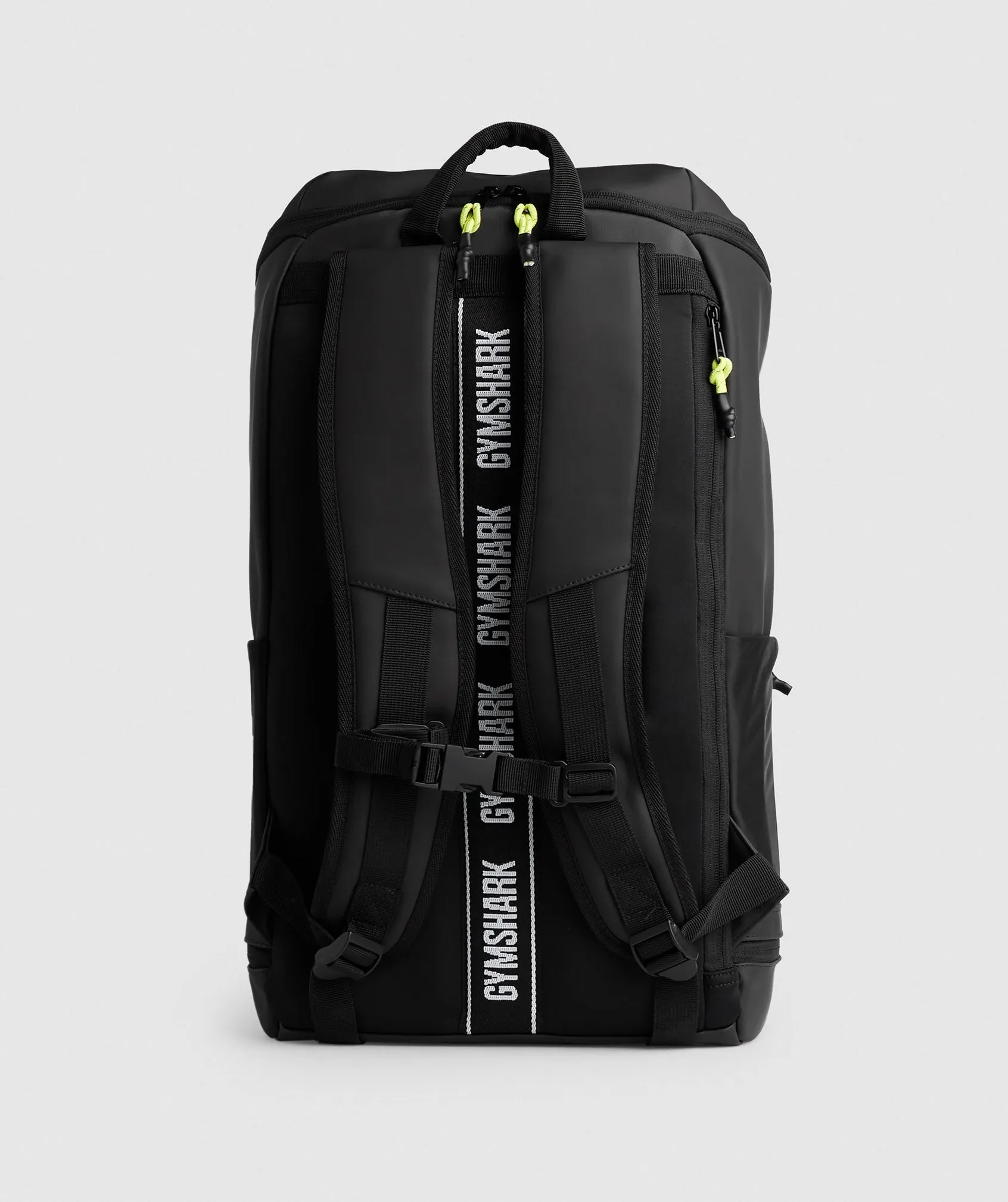 Gymshark Sleek Backpack - Black/Reactive Green