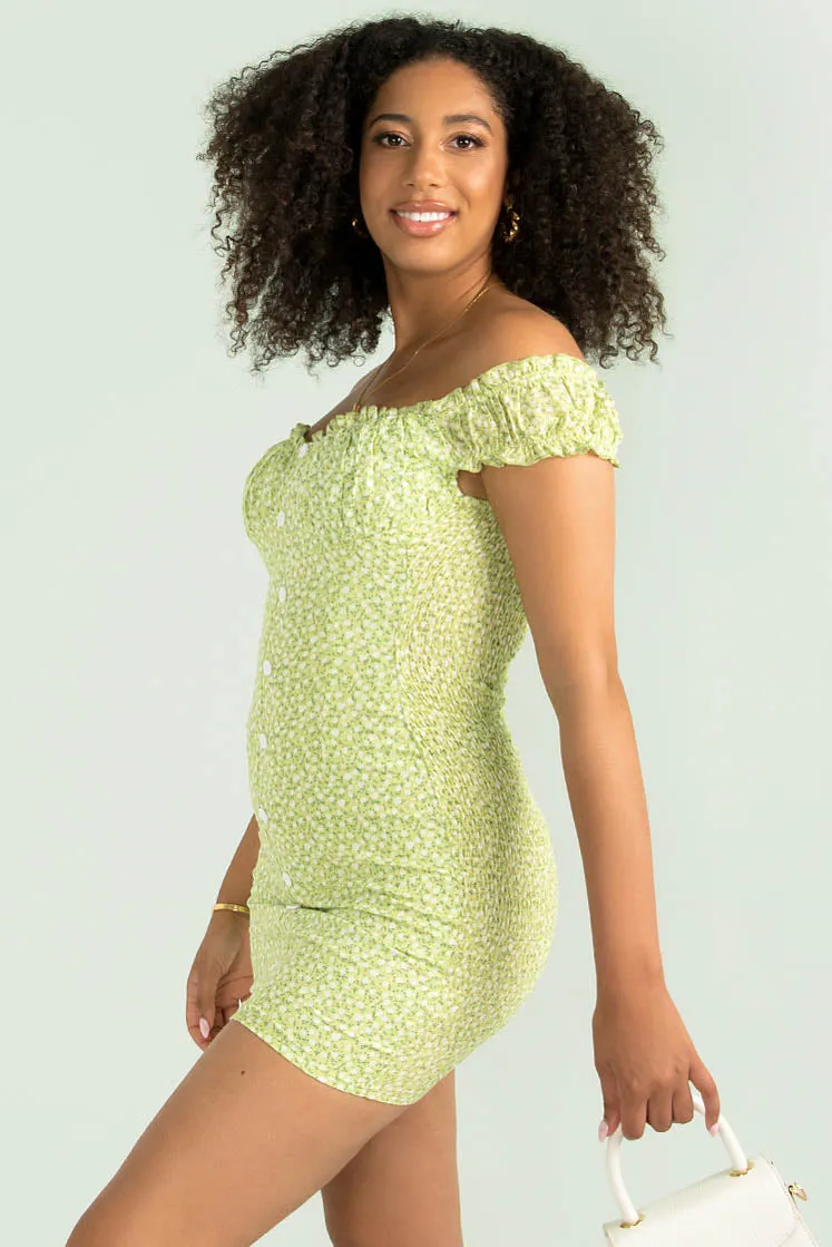 Holly Dress / Lime