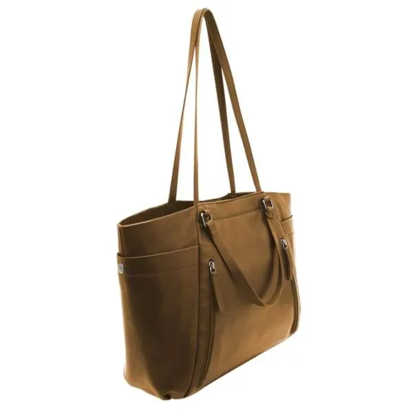 Kira Roomy Leather Tote