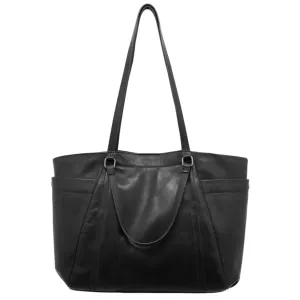 Kira Roomy Leather Tote