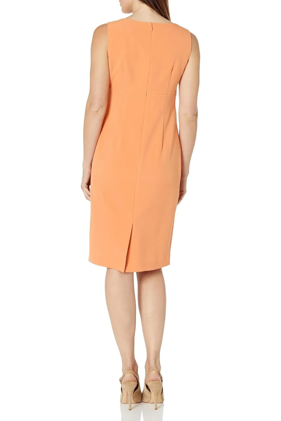 Le Suit Crepe Sheath Dress Suit