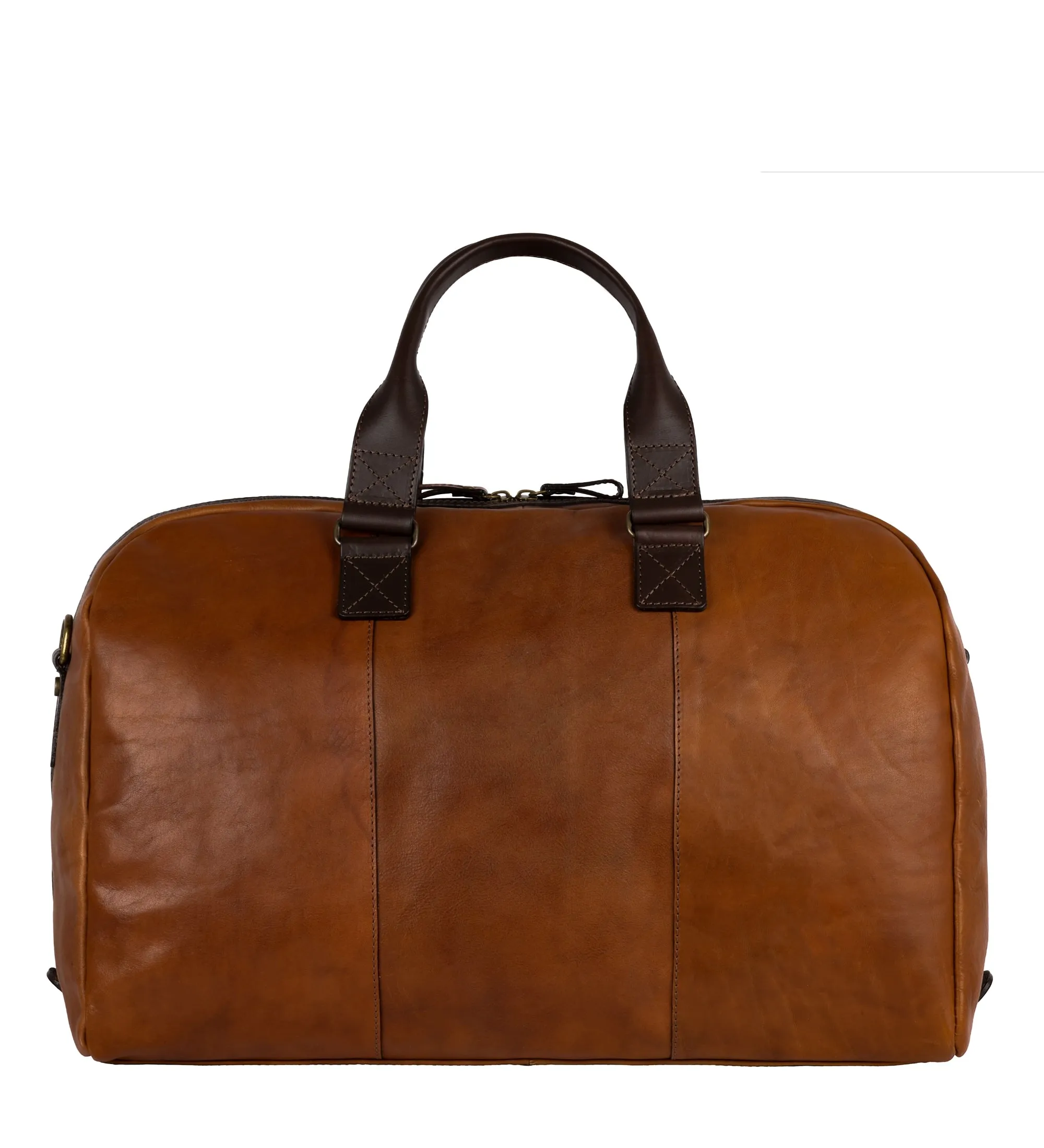 Leather Duffel Bag for Women - The Day of The Locust