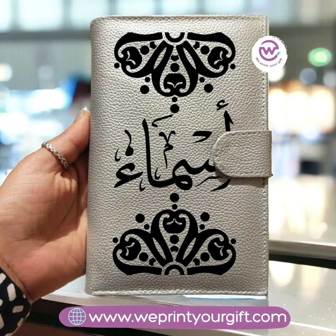 Leather Wallet for Women-Arabic Names