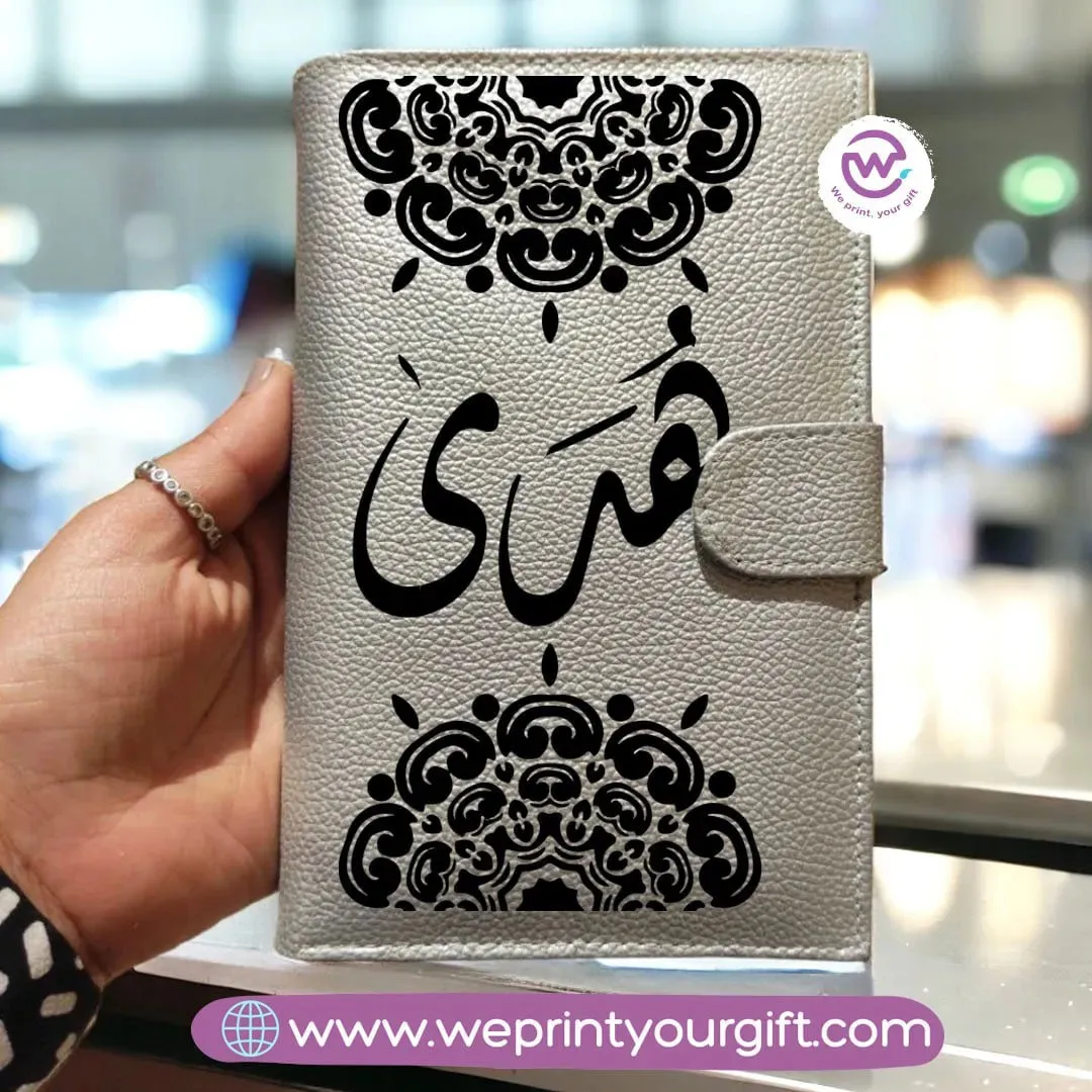 Leather Wallet for Women-Arabic Names