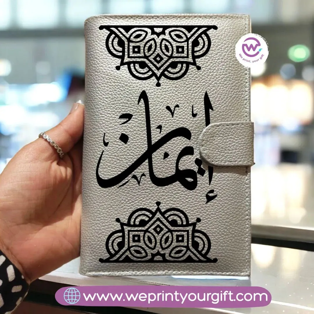 Leather Wallet for Women-Arabic Names