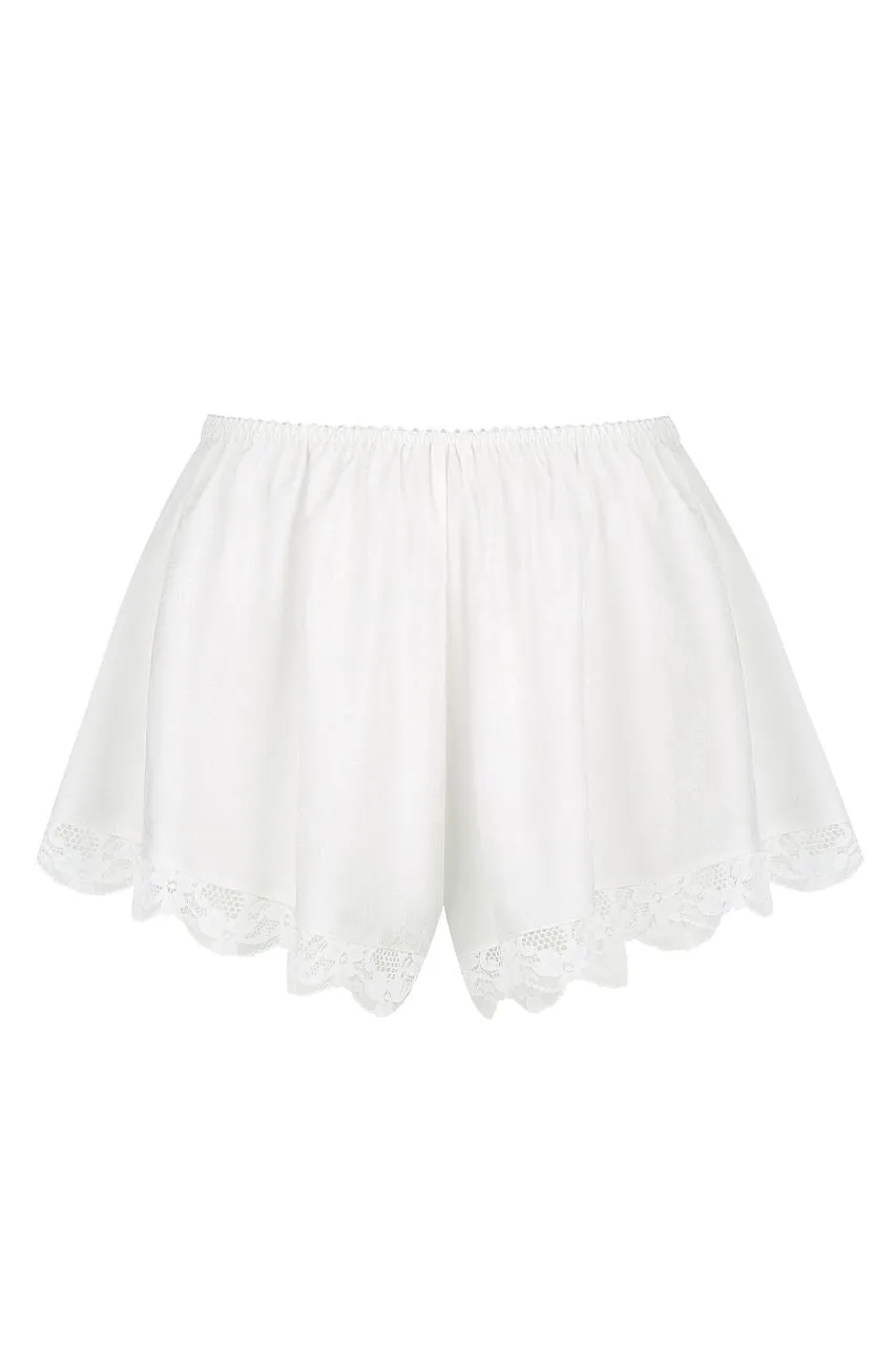 Lola Short Ivory Jacquard