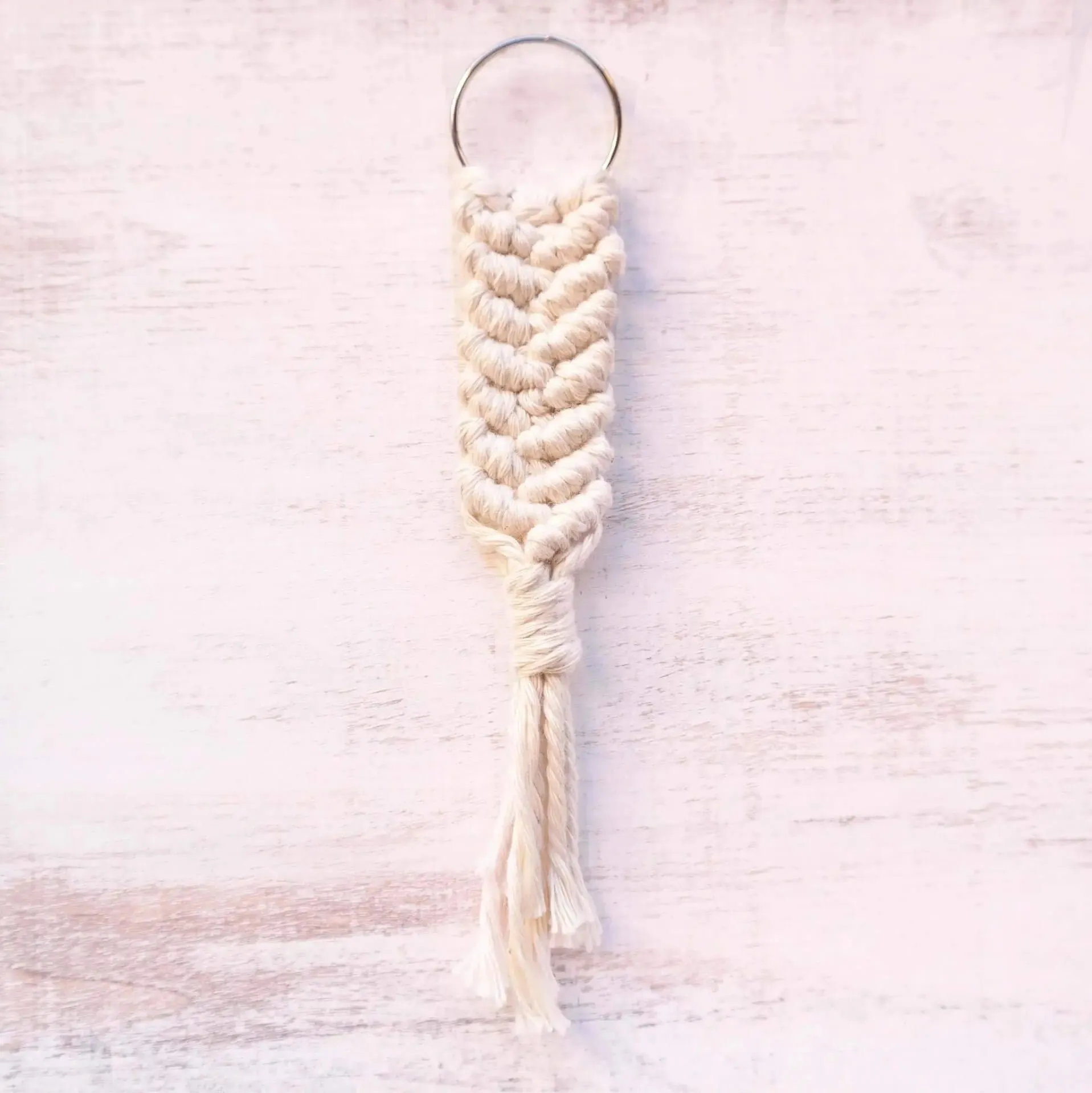 Macrame Keyring Byron Bay