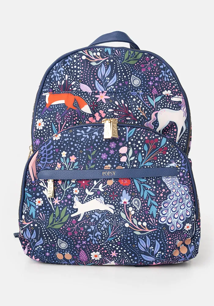 Magical Woodland Print Rucksack