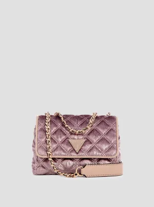 Mauve Giully Mini Crossbody Strap