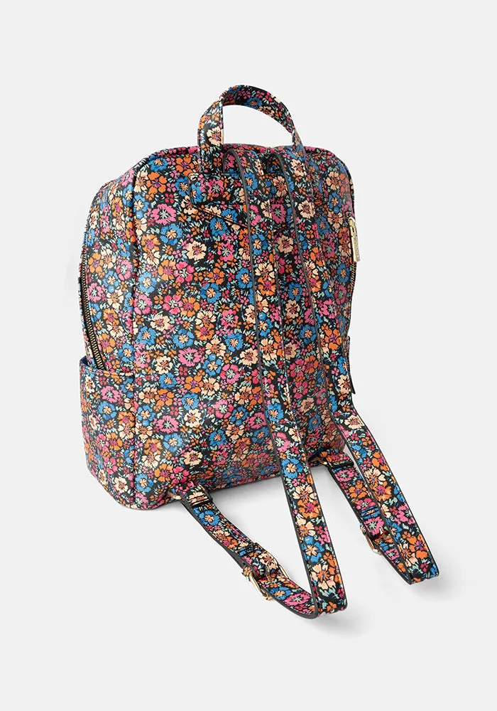 Nina Floral Print Premium Rucksack