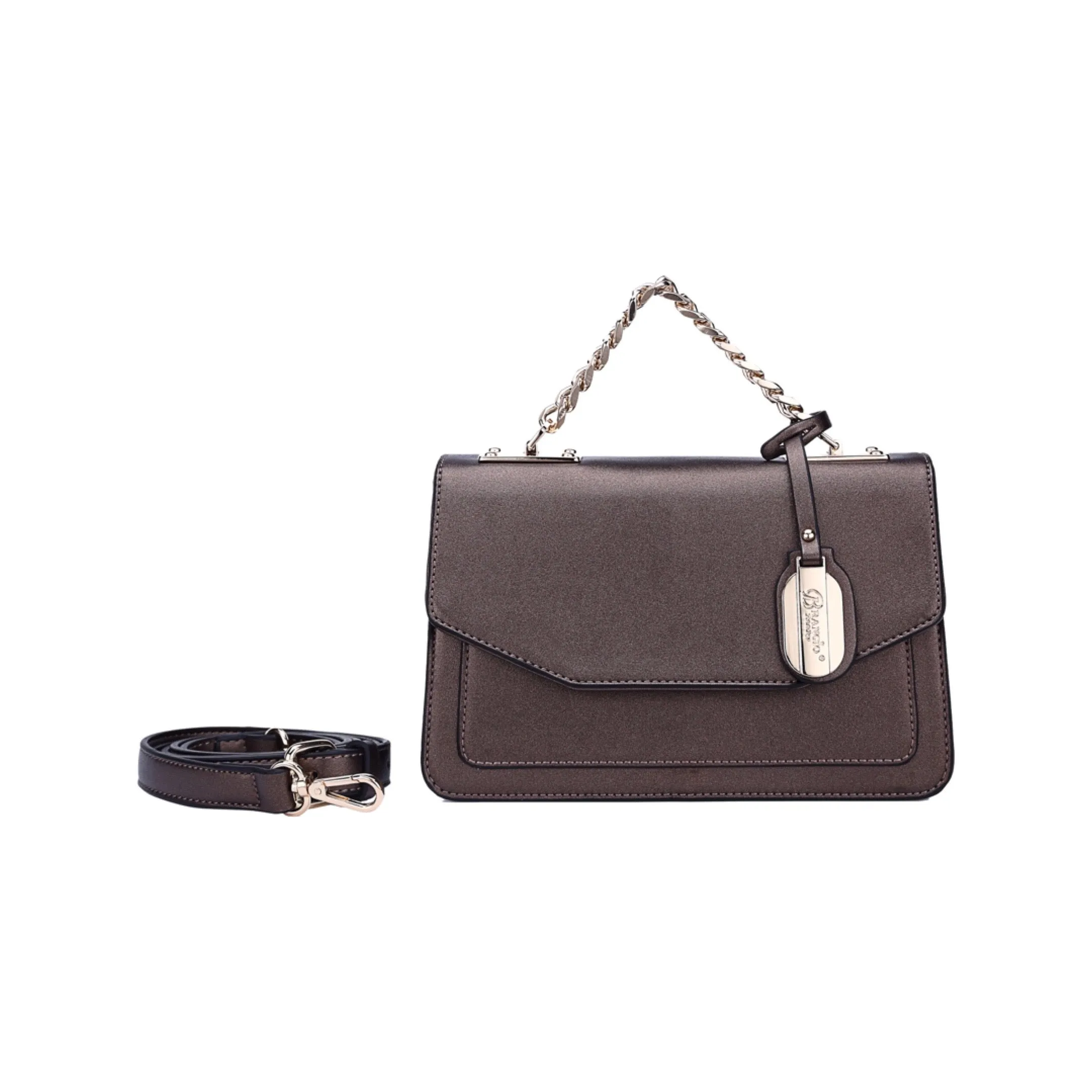 Not Sorry Vegan Leather Minimalist Crossbody Bag