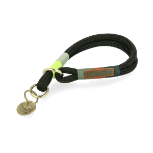 O-Ring Choker Dog Collar | Glow Bokkie on Olive