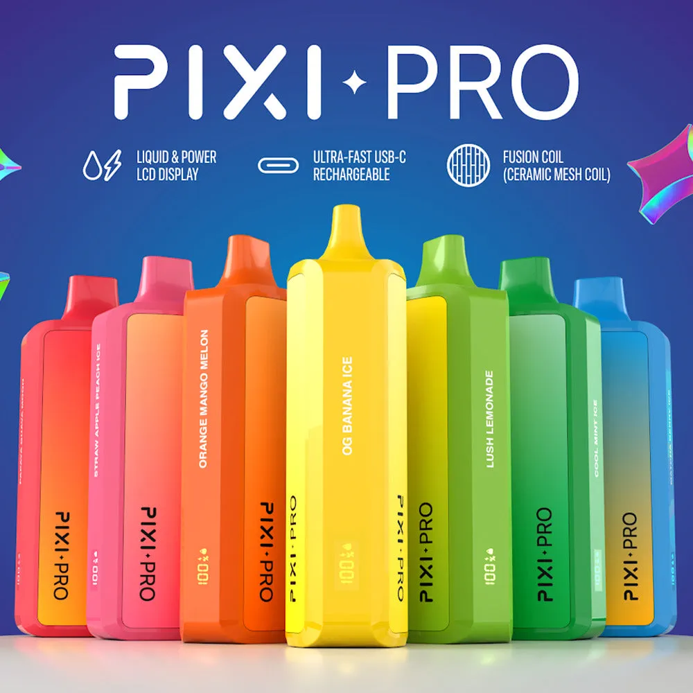 Pixi Pro Disposable 8000 Puffs 14mL 60mg