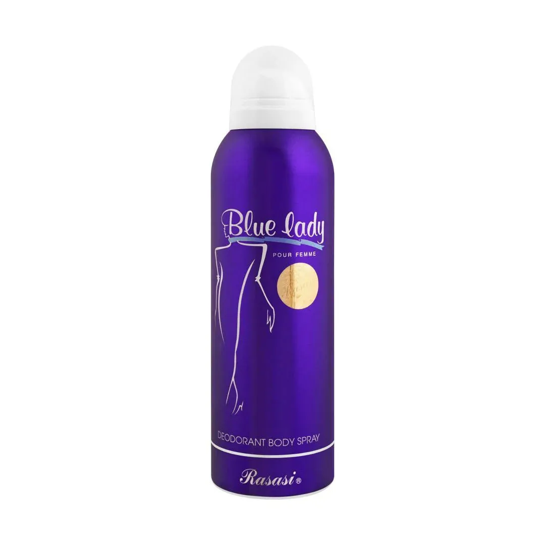 Rasasi Blue Lady Pour Women Body Spray 200ml