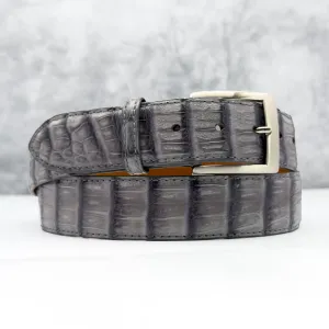 Ready To Ship Caiman Belt: Grey  (1.5" Width)