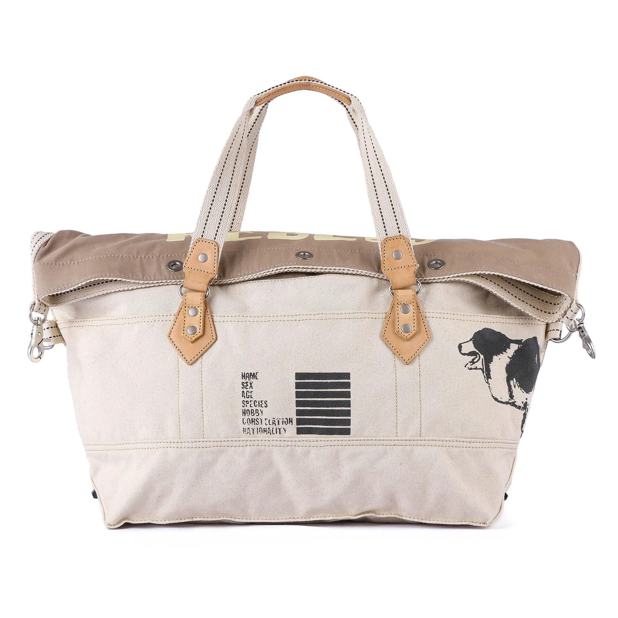 REBELS Tote - Canvas Convenient Bag #90302WT