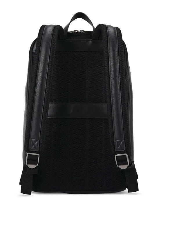 Samsonite - Classic Leather Slim Backpack - Black