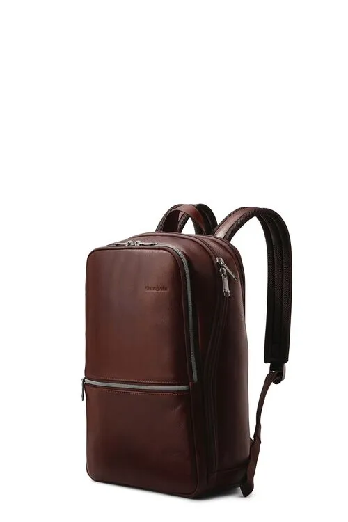 Samsonite - Classic Leather Slim Backpack