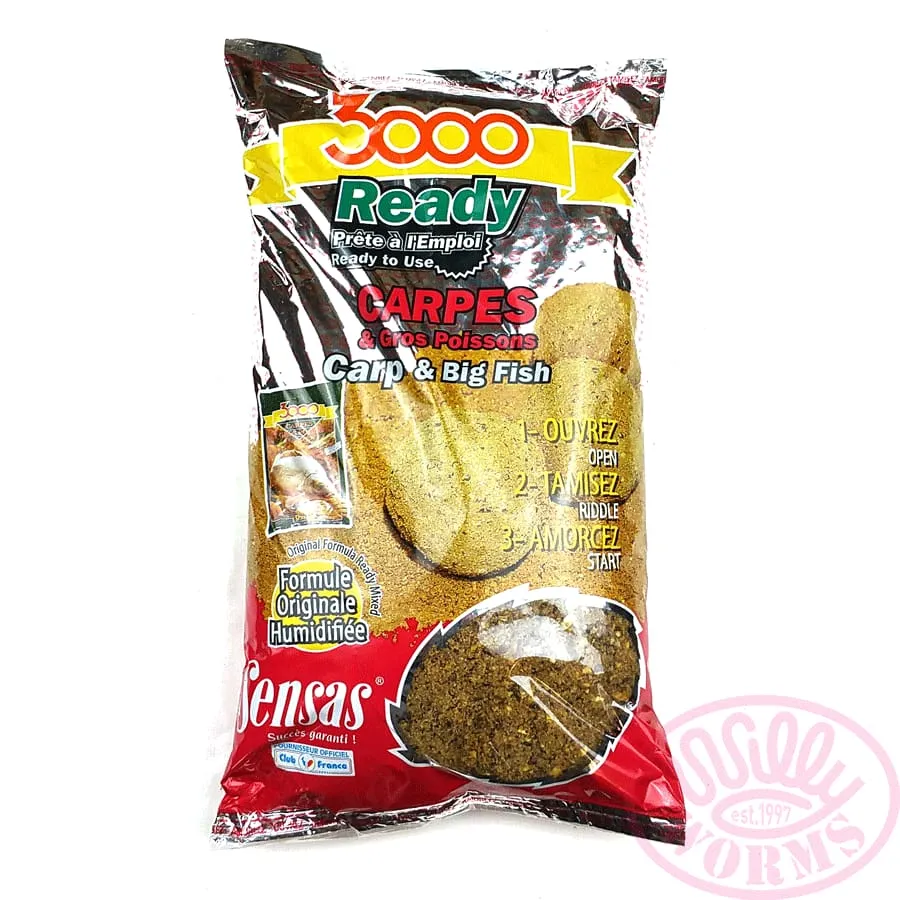 Sensas 3000 Ready Mix Groundbait 1kg