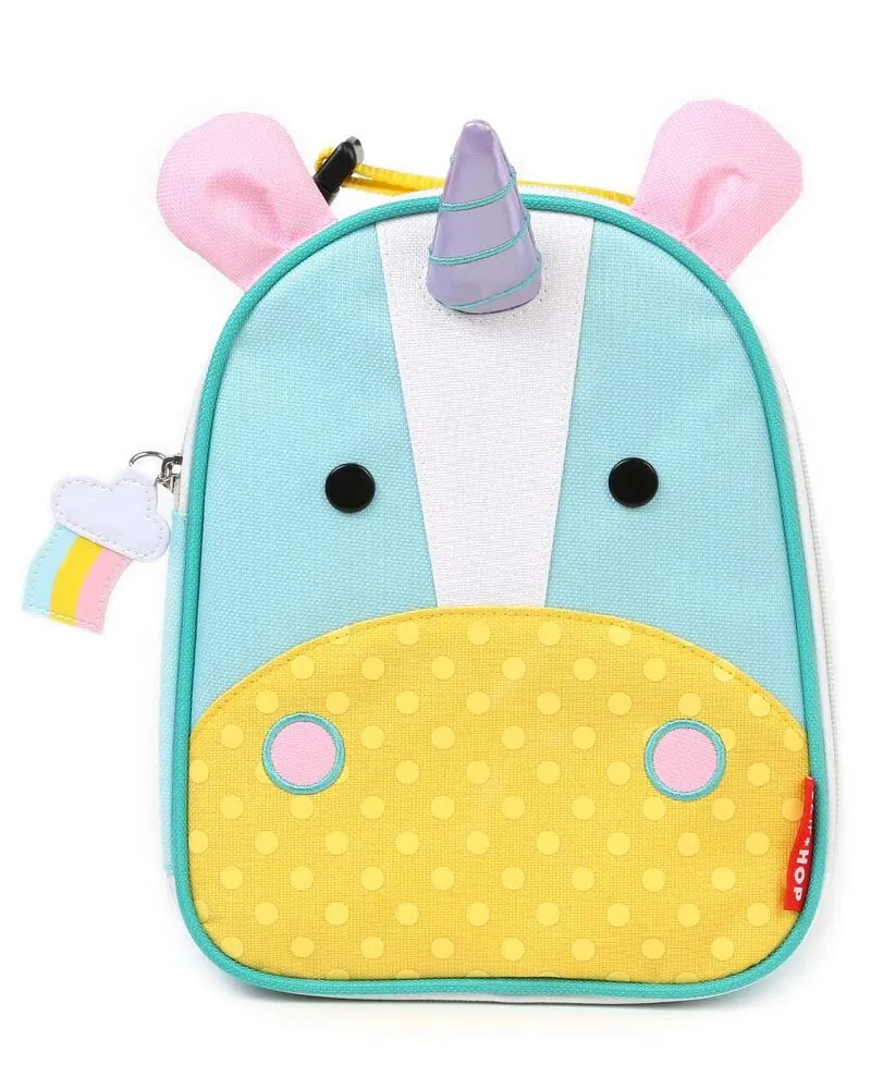 Skip Hop Zoo Lunchie Insulated Kids Lunch Bag, Unicorn for Kids Ages 3 