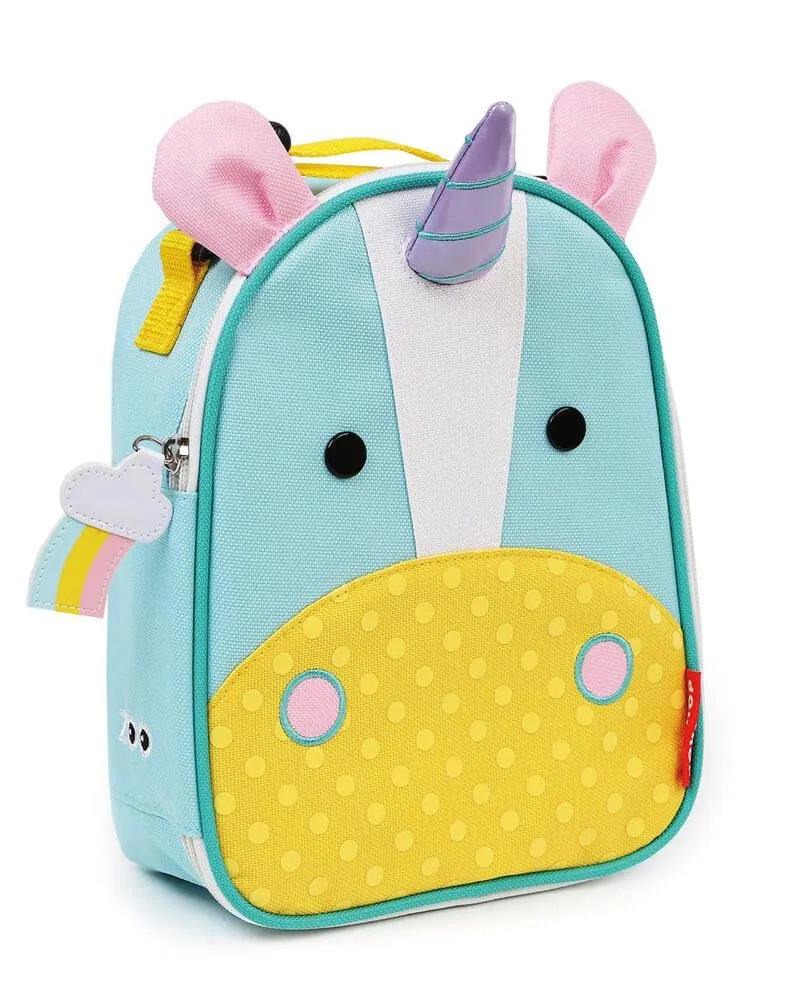 Skip Hop Zoo Lunchie Insulated Kids Lunch Bag, Unicorn for Kids Ages 3 