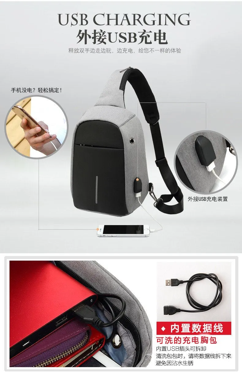 Small Capacity Sport Outdoor Messenger bag for Travel