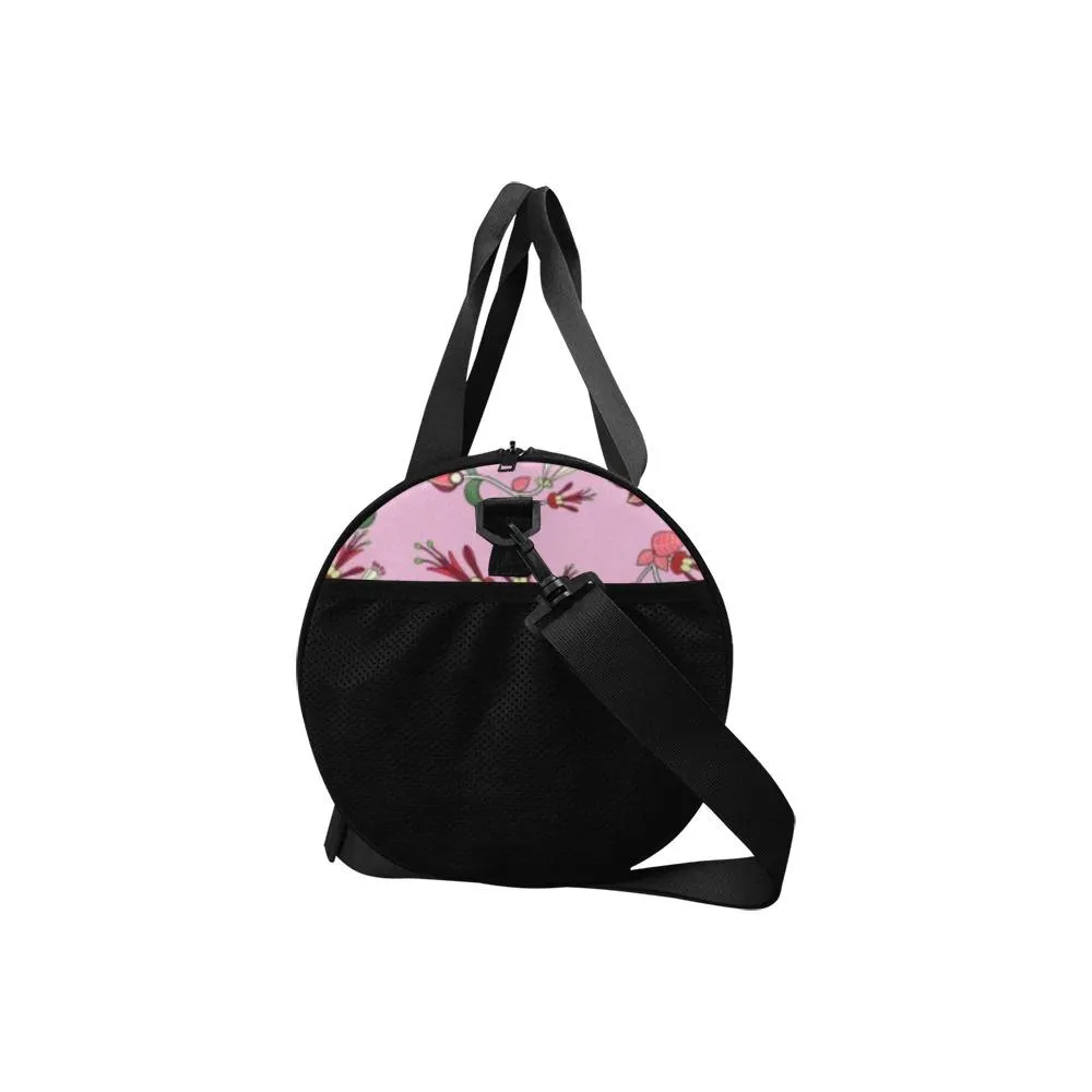 Strawberry Floral Duffle Bag