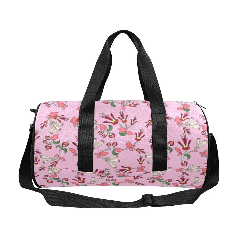 Strawberry Floral Duffle Bag