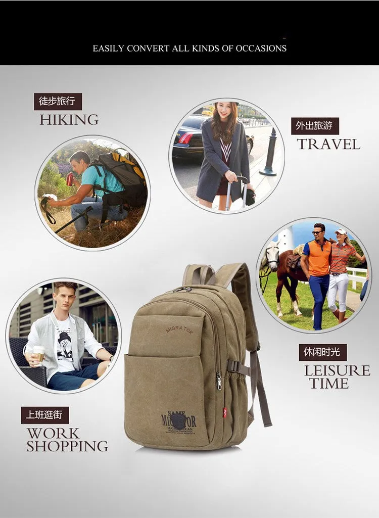 Student travel outdoor sports Swagger bag polyamide and computer bag nylon backpack