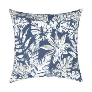 Tahiti Navy Escape - 50x50cm Outdoor Cushion