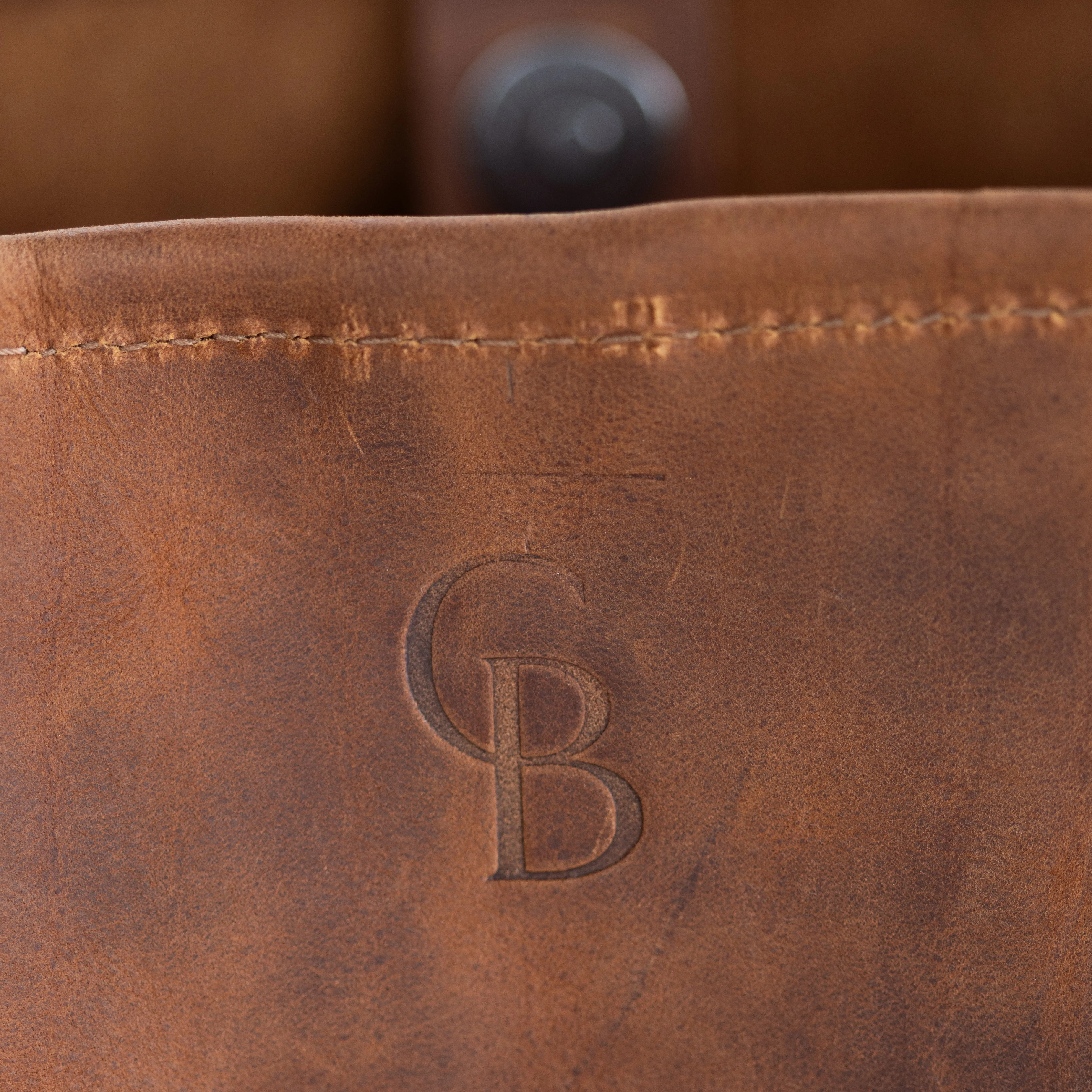 The Sophia Tote in Rustic Brown